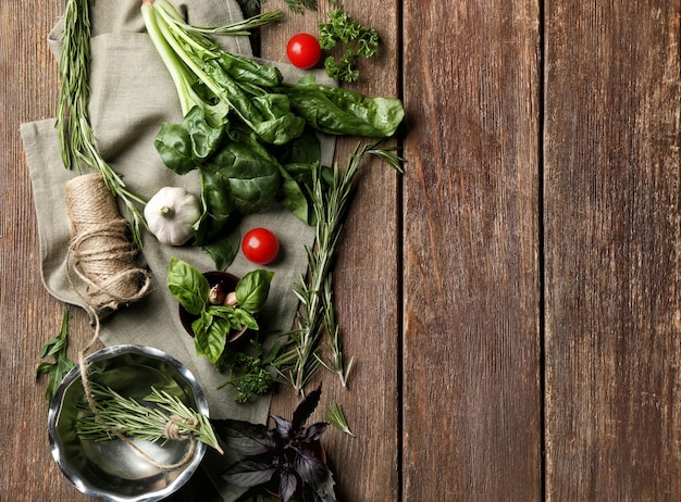 Kuchenne składniki i zioła